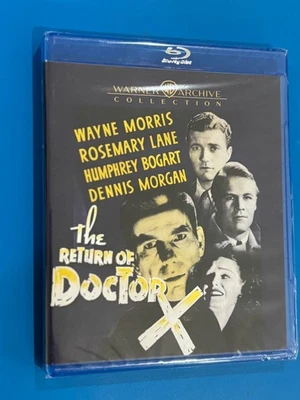 THE RETURN OF DOCTOR X New Blu-ray Humphrey Bogart Warner Archive Collection - Image 1 of 2