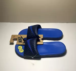 Nike Benassi Solarsoft Men's Size 12 Slides Sandals Midnight Navy 705474-440 - Picture 1 of 4