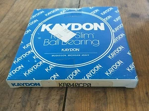 Kaydon Bearing KA040CP0 Radial/Deep Groove Ball Bearing - 4 in ID, 4-1/2 in OD - Picture 1 of 3