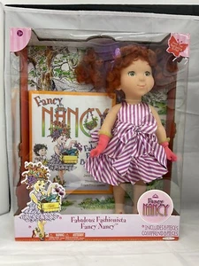 Fancy Nancy Fabulous Fashionista 18” Doll & Book Jakks Pacific 2010 ~ New In Box - Picture 1 of 8