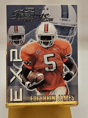 1999 Playoff Prestige EXP Edgerrin James #37 Indianapolis Colts ROOKIE Card!  - Image 1 of 3