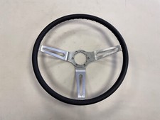 OEM 69 70 71 72 73 74 Corvette Black Cushion Grip Sport Steering Wheel 3 Spoke