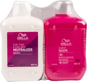 Wella Creatine + Shape Normal/Resistant Hair Kit 400ml - Picture 1 of 1