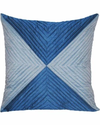 Large Agley Patch Quilted Comb Polyester Cover Case Home Sofa Decor 16" X16" - Image 1 of 4