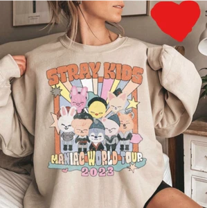 Stray Kids Zoo Sweatshirt, Stray Kids 2023 Maniac World Tour Sweatshirt - Picture 1 of 2