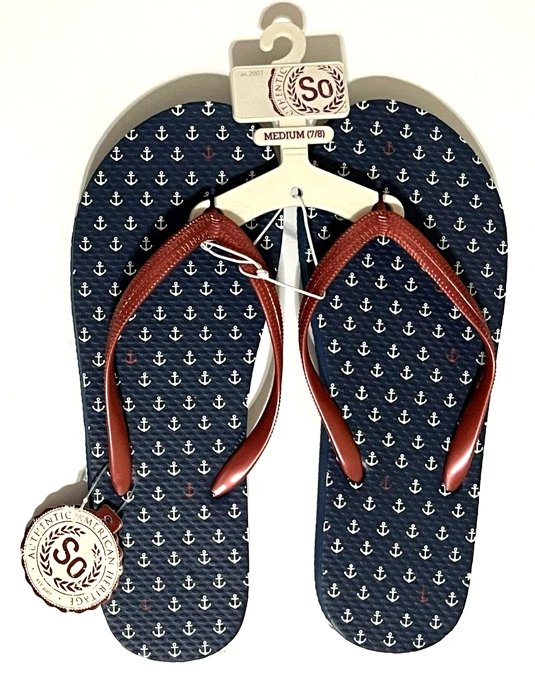 Chanclas mujer americana anchor sonona rosa nuevas con etiquetas talla m 7/8 Foto 1 de 1