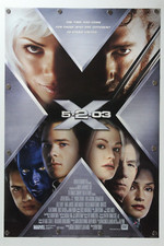 X2 X-Men United 2003 Double Sided Original Movie Poster 27" x 40"