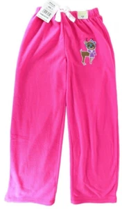 SAINT EVE GIRL'S 2PK REIN DEER PRINT SLEEP PANTS(PINK MULTI COLOR, 10) NWT - Picture 1 of 4