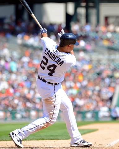 Detroit Tigers MIGUEL CABRERA Glossy 8x10 Photo Print Poster Triple Crown Cover