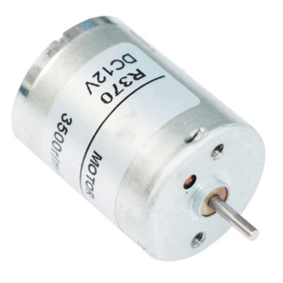 DC Motor 6V 12V 3500RPM-8300RPM High Speed DC Micro Electric Toys Motor R370 DIY - Image 1 of 4