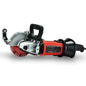 BAUMR-AG 125mm Wall Chaser, Wet Cutting System, 4 Diamond Blades - Picture 1 of 13