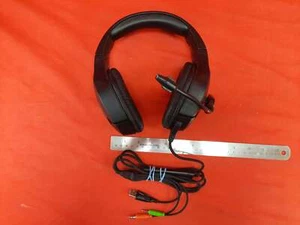 Trust Gaming Gxt 380 Doxx Illuminated Headset For PC Black Headphones Good 9706 - Picture 1 of 3