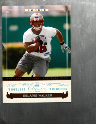 B2598- 2006 Donruss Classics Timeless Tributes Silver #178 Delanie Walker /50 - Image 1 of 2