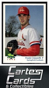 Frank Cimorelli 1992 Classic Best Springfield Cardinals #23  St. Louis