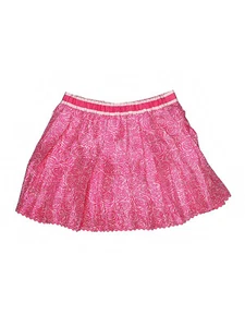 Big Kid Girl Lilly Pulitzer Silk Pink Rose Pleated Ric Rac Dress Skirt Size 14 - Picture 1 of 2