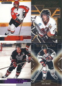 Jason Spezza 1999-00 Upper Deck Prospects Base, Canada, CHL Class & Destination
