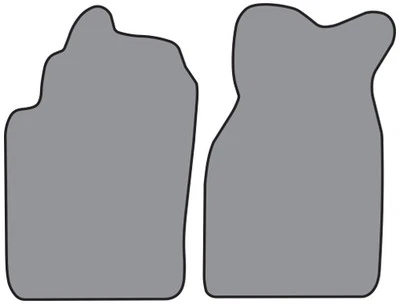 1982-1984 Dodge Rampage Cutpile tapete logotipo tapete de assoalho primeira fila 2 peças - Imagem 1 de 2