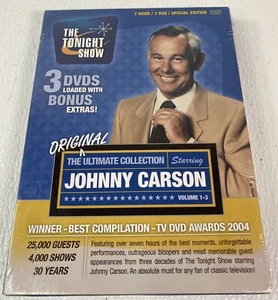 The Tonight Show Original Ultimate Collection Johnny Carson 3 DVD Set Volume 1-3 - Picture 1 of 4