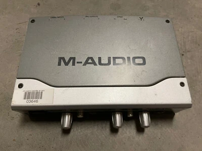 M-AUDIO FIREWIRE SOLO RECORDING INTERFACE - NO POWER CORD INCLUDED - Image 1 of 4