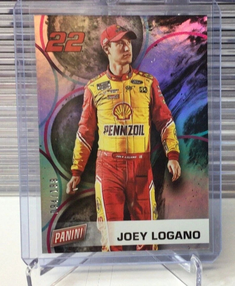 2022 Panini Father's Day Multi Sport - JOEY LOGANO SILVER FOIL RC #094/199  - Image 1 of 1