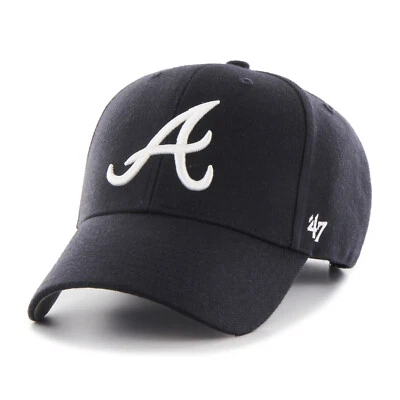 MLB Atlanta Braves Cap Basecap Baseballcap MVP Kappe navy 053838905214