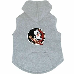 FLORIDA STATE SEMINOLES DOG CAT PREMIUM HOODIE SWEATSHIRT EMBROIDERED 5 SIZES - Picture 1 of 1