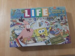 SpongeBob SquarePants The Game Of Life Board Game 100% Complete 2005 