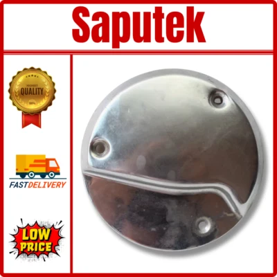 Placa de cubierta exterior embrague cromado Honda CB750K CB750F 75-78 nos genuino Foto 1 de 4