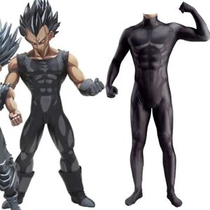 Dragon Ball Saiyan Black Costume Cosplay  Bodysuit For Kids Adult Handmade