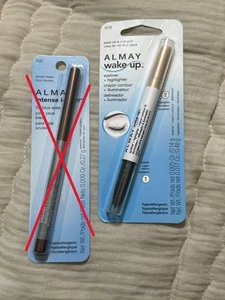 Almay Wake Up Eyeliner / Highlighter #010 Black Jolt/Iced Gold (1) - Bild 1 von 4