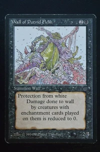 Magic The Gathering MTG WALL OF PUTRID FLESH Legends MP Moderately Played - Picture 1 of 2