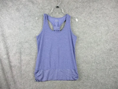 Женская майка Eddie Bauer Travex средний размер сине-фиолетовая активная спортивная Dri Fit - Изображение 1 из 4