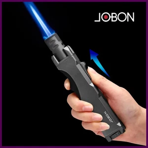 JOBON Outdoor Windproof Turbine Torch Butane Kitchen BBQ Welding Lighter Tool - Picture 1 of 22