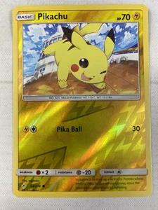 Pikachu 54/214 Reverse Holo Sun & Moon Unbroken Bonds Pokemon Card 2019 NM - Picture 1 of 2