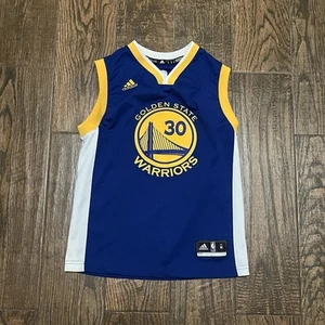 Steph Curry Golden State Warriors Boys Youth Adidas Jersey Size. Medium - Picture 1 of 2