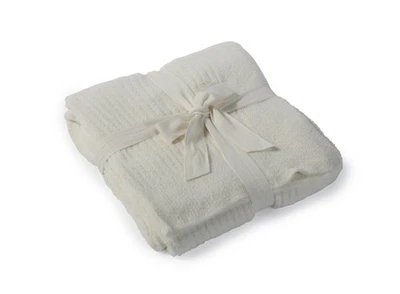 Barefoot Dreams CozyChic Lite Throw, Pearl One Size - Image 1 of 3