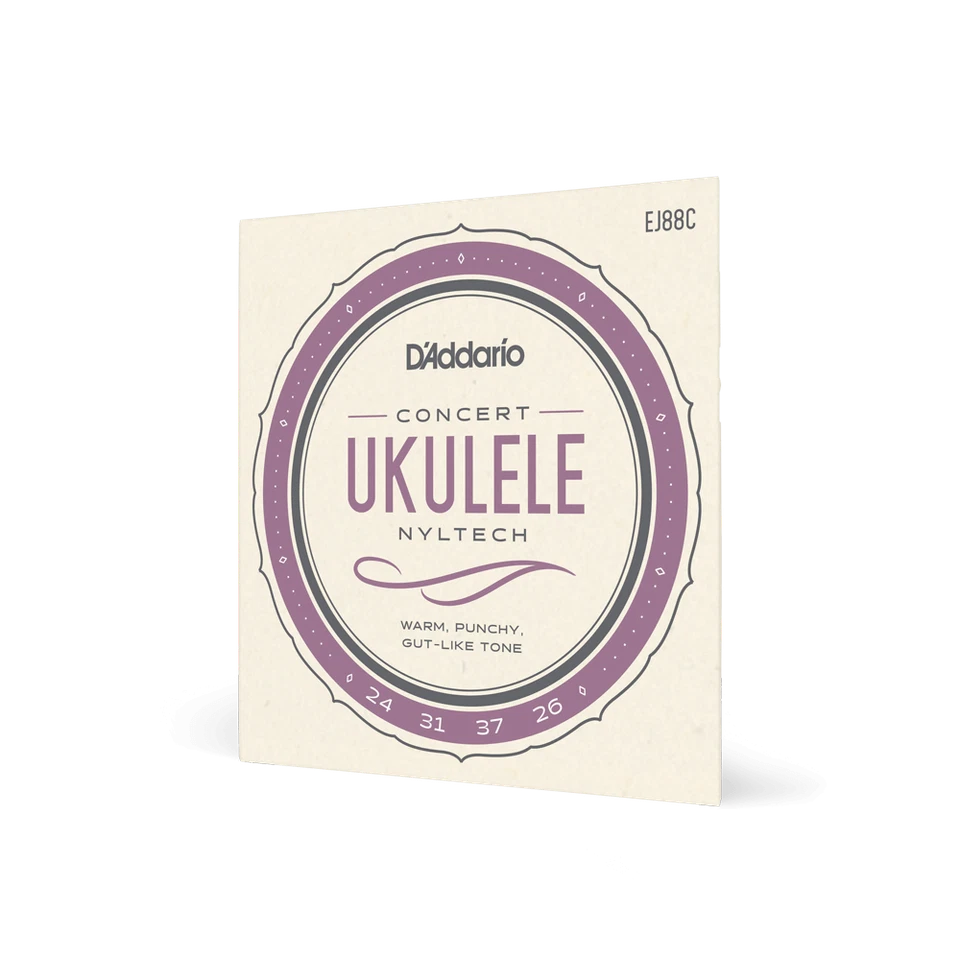 D'Addario EJ88C Nyltech Ukulele Strings, Concert - Image 1 of 1