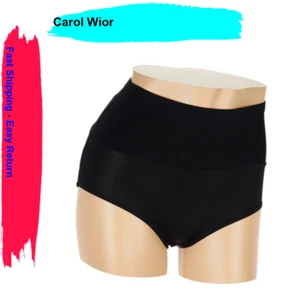 Carol Wior Rear Enhancing Control Panty Nylon A263977 , Black , Size M - Picture 1 of 4