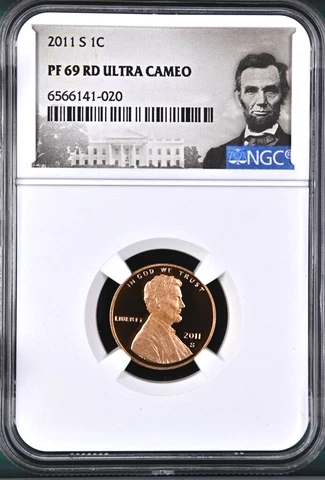 2011 S Proof Lincoln Penny Proof 1C NGC PF69 Ultra Cameo Cover