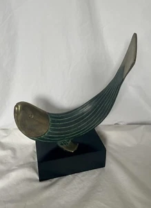 Statua pesce moderna in metallo di Dolbi Cassier - Foto 1 di 8
