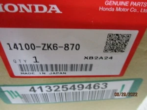 PIEZA ÁRBOL DE LEVAS HONDA # 14100-ZK6-870 - Imagen 1 de 1