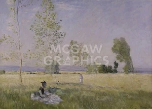 Summer 1874, Claude Oscar Monet, Wall Decor Art Print 11" x 14" 2612 - Picture 1 of 1