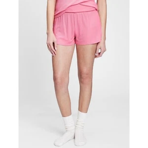 Gap GapBody Damen 2,5" gerippte Pull-On Shorts, pink, neu mit Etikett, Größe L - Bild 1 von 3