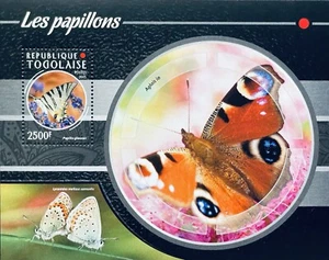 SELLOS DE MARIPOSA TOGO SS MNH 2015 VIDA SILVESTRE INSECTOS MARIPOSAS COLA DE GOLONDRINA INSECTO - Imagen 1 de 1
