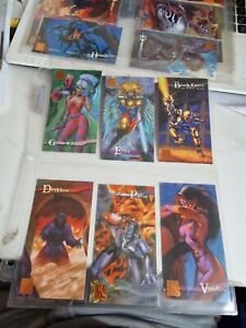 Lot De 6 Cartes 1995 WildStorm Gallery Base Trading Card