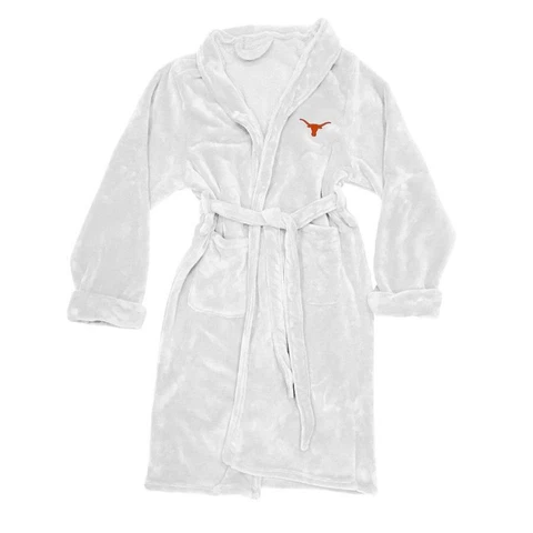 Texas Longhorns Men's L/XL Bathrobe [NEW] NCAA Throw Blanket Sleep Robe Cover