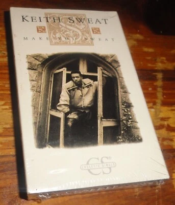 NEW FACTORY SEALED FACTORY KEITH SWEAT make you sweat CASSETTE SINGLE LOVE PASS - Image 1 of 2