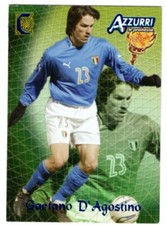 AZZURRI TRADING CARDS 2004 PANINI figure number 35 GAETANO D'AGOSTINO