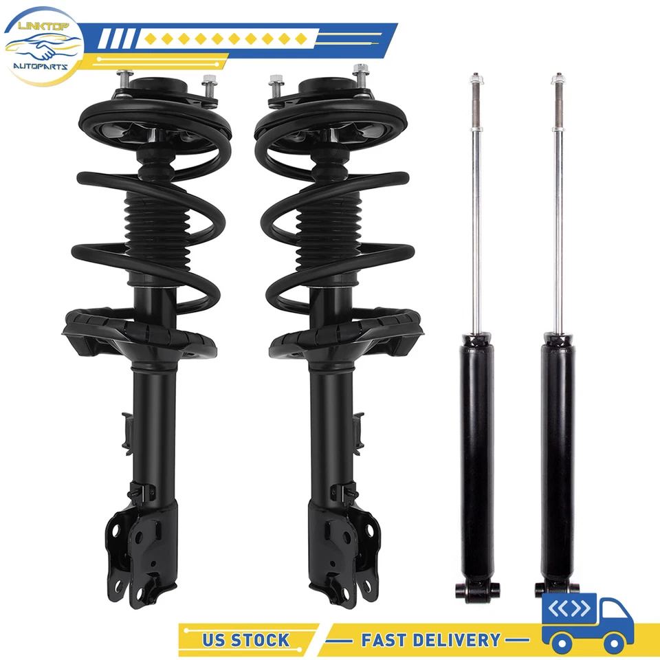 Complete Struts Front & Rear Shock Absorber Fits 2007-2009 Mitsubishi Outlander - Image 1 of 1