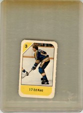 1982-83 POST CEREAL MINI NHL HOCKEY CARD ED KEA ST. LOUIS BLUES #NNO